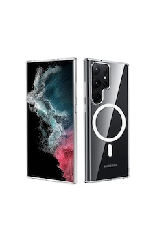 Galaxy Uyumlu S25 Ultra Kılıf Kablosuz Magsafe Şarj Özellikli Şeffaf Sert Pc Redclick Embos Kapak Galaxy Uyumlu S25 Ultra Kılıf Kablosuz Magsafe Şarj Özellikli Şeffaf Sert Pc Redclick Embos Kapak