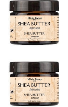 Minia Bahçe Soğuk Sıkım Shea Butter Karite Yağı %100 Doğal & Saf 2 x 50 ML Minia Bahçe Soğuk Sıkım Shea Butter Karite Yağı %100 Doğal & Saf 2 x 50 ML