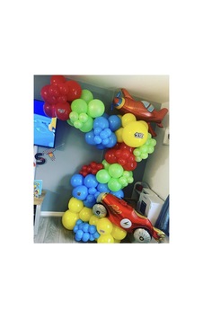 Pastel Kırmızı Açık Mavi Sarı Ve Açık Yeşil Balon Zinciri 100 Adet A Pastel Kırmızı Açık Mavi Sarı Ve Açık Yeşil Balon Zinciri 100 Adet A