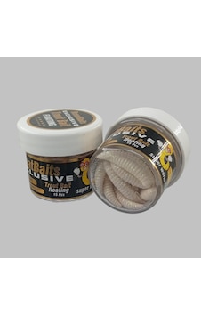 Renat Trout Bait Peynir Kokulu Silikon Kurtçuk Alabalık Yemi 15 Pcs - Beyaz-9558 Renat Trout Bait Peynir Kokulu Silikon Kurtçuk Alabalık Yemi 15 Pcs - Beyaz-9558