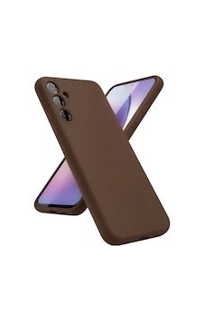 Samsung Galaxy A24 4g Kılıf First Silikon - Kahverengi Samsung Galaxy A24 4g Kılıf First Silikon - Kahverengi