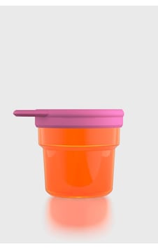 Renga Nest Kids 250 Ml Silikon Kapaklı Pp Atıştırma Kabı 222058 Turuncu-pembe Renga Nest Kids 250 Ml Silikon Kapaklı Pp Atıştırma Kabı 222058 Turuncu-pembe