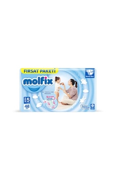 Molfix Fırsat Paketi 5 Numara 48 Adetli Molfix Fırsat Paketi 5 Numara 48 Adetli