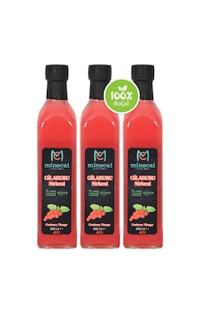 Gilaburu Sirkesi 3x500 Ml %100 Katkısız Doğal Şekersiz Koruyucu Içermez Gilaburu Sirkesi 3x500 Ml %100 Katkısız Doğal Şekersiz Koruyucu Içermez