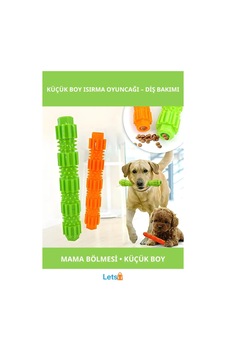 Küçük Boy Mama Hazneli Diş Temizleme Köpek Isırma Oyuncağı Küçük Boy Mama Hazneli Diş Temizleme Köpek Isırma Oyuncağı