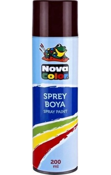Nnstartshopping Nova Color Sprey Boya 200 Ml Kahverengi