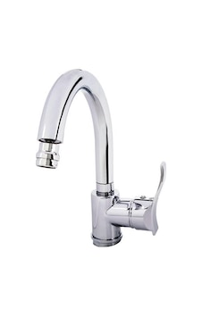 Polisu Gold Serisi 414 Kuğu Lavabo Bataryası Krom Polisu Gold Serisi 414 Kuğu Lavabo Bataryası Krom
