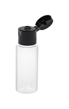 100 Adet - 20ml Boş Şeffaf Pet Şişe, Açmalı Kapaklı Plastik Şişe - Siyah Kapak 100 Adet - 20ml Boş Şeffaf Pet Şişe, Açmalı Kapaklı Plastik Şişe - Siyah Kapak