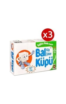 Bal Küpü 360lı Balküpü Kesme Şeker 3 x 1 KG Bal Küpü 360lı Balküpü Kesme Şeker 3 x 1 KG