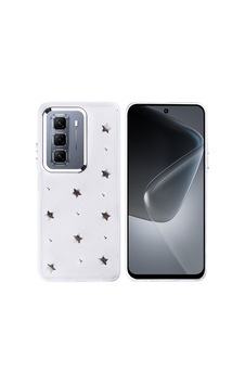 Zore İnfinix Hot 50 4g Kılıf Airbag Tasarımlı Simli Şeffaf Nvth Kutup Kapak - Yıldız Zore İnfinix Hot 50 4g Kılıf Airbag Tasarımlı Simli Şeffaf Nvth Kutup Kapak - Yıldız
