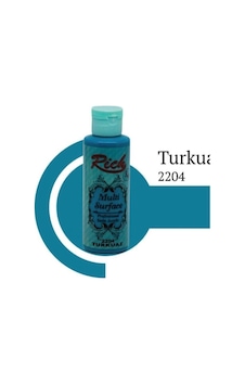 Multi Surface 2204 Turkuaz Akrilik Boya 130 Cc Diğer Multi Surface 2204 Turkuaz Akrilik Boya 130 Cc Diğer