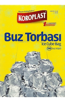 Koroplast Buz Torbası 196 Buz Küpü Koroplast Buz Torbası 196 Buz Küpü