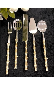 Roykıng Bambu 5 Parça Servis Seti Altın Diğer Roykıng Bambu 5 Parça Servis Seti Altın Diğer