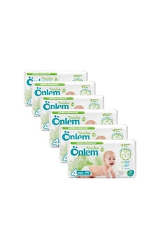 Önlem Botanika Bebek Bezi 4 Numara Jumbo Ekonomik Paket Maxi 44'lü x 6 6'lı Önlem Botanika Bebek Bezi 4 Numara Jumbo Ekonomik Paket Maxi 44'lü x 6 6'lı