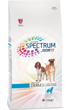 Spectrum Derm26 Somonlu Hassas Derili Yetişkin Köpek Maması 12 KG Spectrum Derm26 Somonlu Hassas Derili Yetişkin Köpek Maması 12 KG