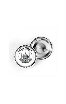 5 Adet İğneli Çanta Rozeti - Eyüp Sultan Camii - İstanbul - 44 MM Çok Renkli 5 Adet İğneli Çanta Rozeti - Eyüp Sultan Camii - İstanbul - 44 MM Çok Renkli