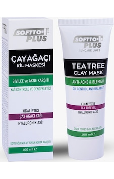 Softto Plus Çay Ağacı Kil Maskesi 100 ML
