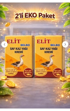 Elit Belbo Kaz Yağı Kremi 180 Gr 2 Adet Elit Belbo Kaz Yağı Kremi 180 Gr 2 Adet