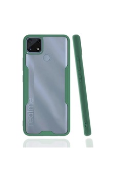 Jenerik Realme C25 Kılıf Platin Silikon - Yeşil Jenerik Realme C25 Kılıf Platin Silikon - Yeşil