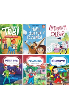 Karınca Tobi Büyük Orman Macerası,hapı Yuttuk Eczanesi,limonataya Ne Oldu,2,3,4.sınıflar İçin Set Karınca Tobi Büyük Orman Macerası,hapı Yuttuk Eczanesi,limonataya Ne Oldu,2,3,4.sınıflar İçin Set