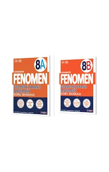 8. Sınıf Fenomen Geometri Tabanlı Matematik A + B Soru Bankası Se 8. Sınıf Fenomen Geometri Tabanlı Matematik A + B Soru Bankası Se