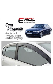 Opel Vectra B 1996-2003 4'lü Sedan Mugen Cam Rüzgarlığı Siyah Opel Vectra B 1996-2003 4'lü Sedan Mugen Cam Rüzgarlığı Siyah