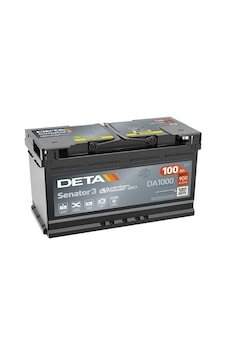 Akü Deta 12v 100 Ah 900a L05 353 175 190 Senator3 Carbon Boost 2.0 Hızlı Sarj Akü Deta 12v 100 Ah 900a L05 353 175 190 Senator3 Carbon Boost 2.0 Hızlı Sarj