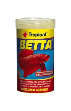 Tropical Betta 100 Ml 25 Gr Kutu Yem Tropical Betta 100 Ml 25 Gr Kutu Yem