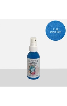 Kumaş Sprey Boya 1109 Deniz Mavi 100Ml Kumaş Sprey Boya 1109 Deniz Mavi 100Ml