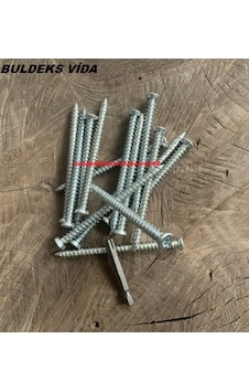 Atlas Buldeks Vida Sunta Vidası Montaj Vidası 7,5mm 20cm 20adet T30 Uç Diğer Atlas Buldeks Vida Sunta Vidası Montaj Vidası 7,5mm 20cm 20adet T30 Uç Diğer
