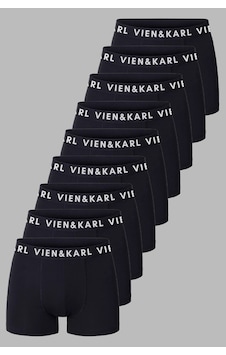 Vien&Karl Erkek Siyah 9'lu Paket Düz Likralı Boxer Şort 9'lu Siyah Vien&Karl Erkek Siyah 9'lu Paket Düz Likralı Boxer Şort 9'lu Siyah