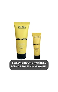 The Fair Yeni Nesil Besleyici Multi Vitamin Jel Tonik 100 ML + 30 ML The Fair Yeni Nesil Besleyici Multi Vitamin Jel Tonik 100 ML + 30 ML