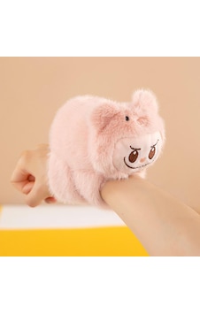 Sevimli Kawaii Labubu Hayvan Tokatlı Çıtçıtlı Sarma Bileklik Labubu Peluş El Yüzügü Bileklik Açık Pembe Sevimli Kawaii Labubu Hayvan Tokatlı Çıtçıtlı Sarma Bileklik Labubu Peluş El Yüzügü Bileklik Açık Pembe