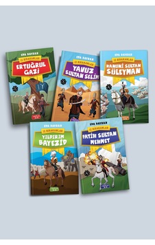 Tarihte İz Bırakanlar Seti-1 5 Kitap Takım 7-9 Yaş - Eda Bayrak N11.11914 Tarihte İz Bırakanlar Seti-1 5 Kitap Takım 7-9 Yaş - Eda Bayrak N11.11914