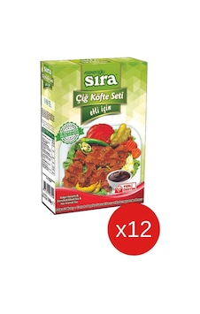 Şekeroğlu Sıra Etli Çiğ Köfte Seti 12 x 500 G Şekeroğlu Sıra Etli Çiğ Köfte Seti 12 x 500 G