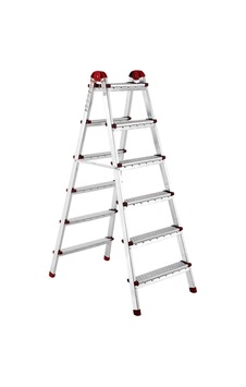 Ayyıldız Çift Çıkışlı Katlanabilir Ev Tipi Merdiven 6+6 Basamak Galvanizli Genel Ayyıldız Çift Çıkışlı Katlanabilir Ev Tipi Merdiven 6+6 Basamak Galvanizli Genel