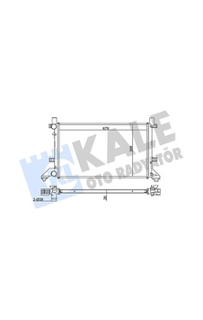 Kale Su Radyatörü Al/pl/brz Volkswagen Lt 28-35 Iı 96-06 Kal 345875 Kale Su Radyatörü Al/pl/brz Volkswagen Lt 28-35 Iı 96-06 Kal 345875