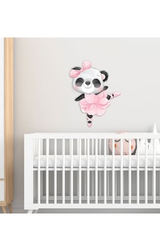 Bk Gift Sevimli Panda Tasarımlı Çocuk Odası Ahşap Duvar Süsü-1 Bk Gift Sevimli Panda Tasarımlı Çocuk Odası Ahşap Duvar Süsü-1