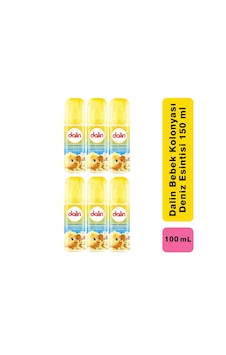 Dalin Bebek Kolonyası Deniz Esintisi 100 Ml 6 Adet Dalin Bebek Kolonyası Deniz Esintisi 100 Ml 6 Adet