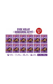 Cool Dream Kakaolu Dondurma Karışımı 12 Li Set 83 G X 12 Ekonomik Avantaj Paketi - 886335862 Cool Dream Kakaolu Dondurma Karışımı 12 Li Set 83 G X 12 Ekonomik Avantaj Paketi - 886335862