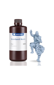 Anycubic Gri Uv Standard Resin Reçine 1 Kg Sla Anycubic Gri Uv Standard Resin Reçine 1 Kg Sla