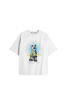 Kalic Studio Deftones Oversize T-shirt Beyaz Altın Kalic Studio Deftones Oversize T-shirt Beyaz Altın