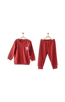 Mickey Mouse Andywawa AC23649 Modal 2li Bebek Takım Burgundy Bordo