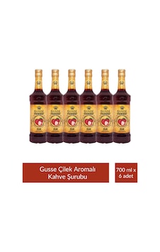 Gusse Çilek Strawberry Aromalı Kokteyl Şurubu 700 Ml X 6 Adet Diğer Gusse Çilek Strawberry Aromalı Kokteyl Şurubu 700 Ml X 6 Adet Diğer