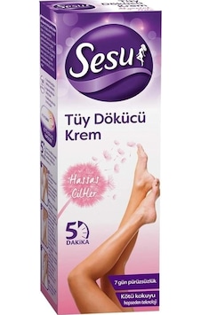 Sesu Tüy Dökücü Krem Hassas Ciltler 40ml Sesu Tüy Dökücü Krem Hassas Ciltler 40ml
