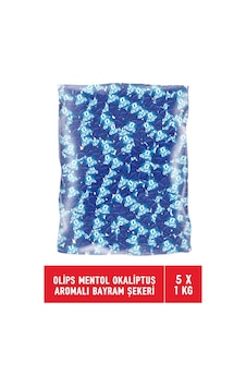 Kent Olips Mentol Okaliptus Aromalı Naneli Bayram Şekeri 1 Kg X 5 Adet Kent Olips Mentol Okaliptus Aromalı Naneli Bayram Şekeri 1 Kg X 5 Adet
