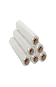 Plastik Palet Streç Film 17 Mikron X 50 Cm X 1,5 Kg 6 Adet