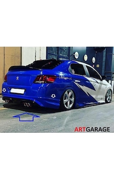 Peugeot 301 Uyumlu 2013-2022 Arka Tampon Eki-fiberglass-boyasız Peugeot 301 Uyumlu 2013-2022 Arka Tampon Eki-fiberglass-boyasız