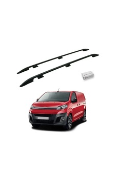 Turtle Citroen Dispatch Mk3 2017-2025 / Orta Şasi Tavan Çıtası Crown Siyah