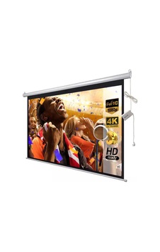 Dualtech 300x225 150" Motorlu Kumandalı Projeksiyon Perdesi 4k Ultra Hd Sinema Perdesi Dualtech 300x225 150" Motorlu Kumandalı Projeksiyon Perdesi 4k Ultra Hd Sinema Perdesi